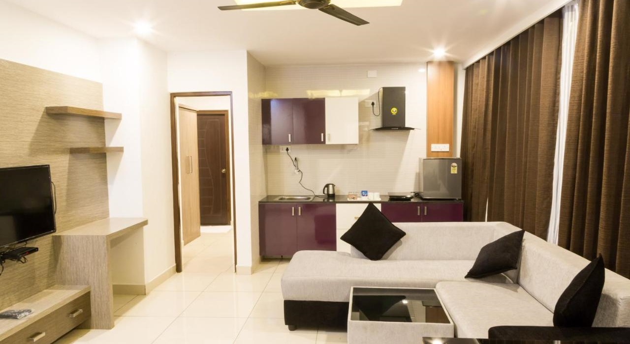 1 BHK Service Apartment | The Porch Inn